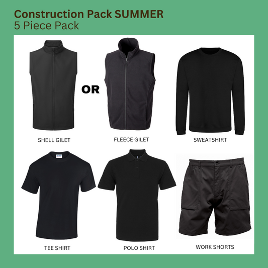 5 Piece Summer Construction Pack