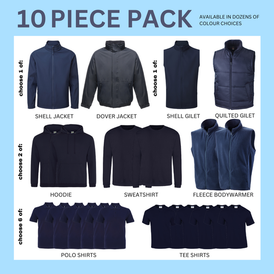 10 Piece Pack