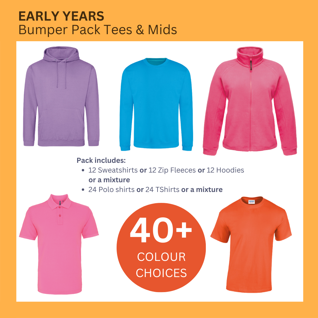 EARLY YEARS Bumper Pack Tees & Mids